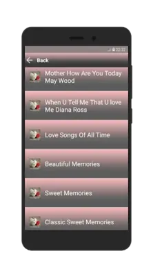 70s 80s Love Songs MP3 android App screenshot 3