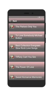 70s 80s Love Songs MP3 android App screenshot 5